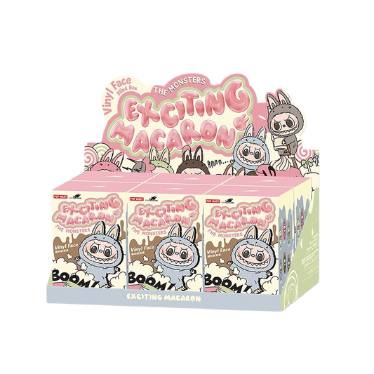 Pop Mart The Monsters: Exciting Macaron Vinyl Face Blind Box – Labubu Reseller Listing
