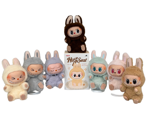 Pop Mart The Monsters: Have a Seat Vinyl Plush Blind Box – Labubu Authentic Collectible