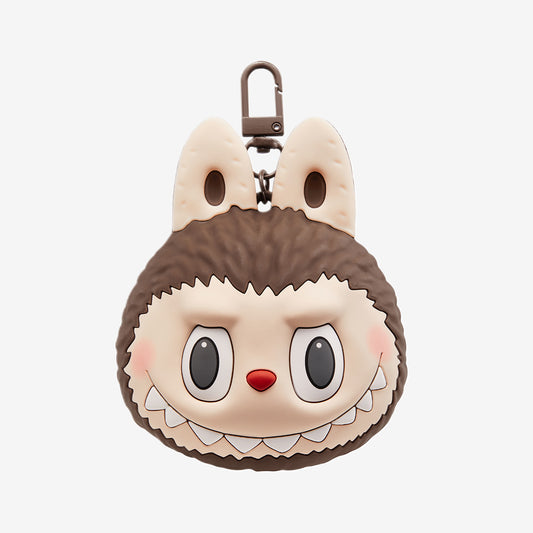 Pop Mart Labubu Originals Brown Silicone Earphone Bag 100% AUTHENTIC