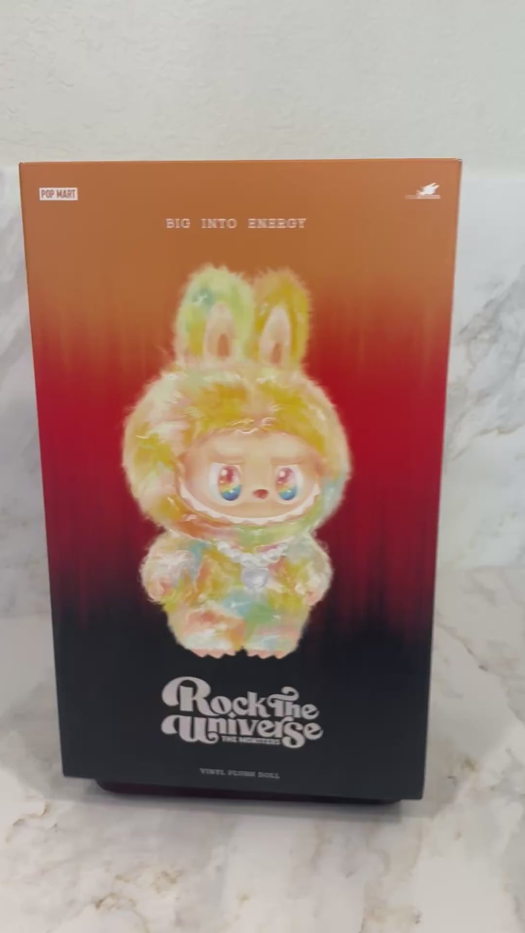 THE MONSTERS - Big into Energy “Rock the Universe” Vinyl Plush Doll