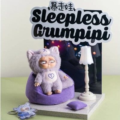 Sleepless Grumpipi - Plush Pendant Blind Box M.A. Toys